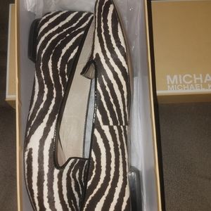 Michael Kors Womens Cow Hair Flats Sz 7